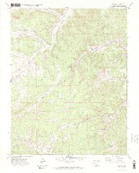 Delagua 1971 topographic map thumbnail