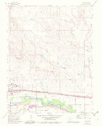 Devine 1960 topographic map thumbnail