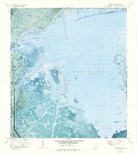 Fisheating Bay 1971 topographic map thumbnail