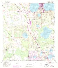 Frostproof 1953 topographic map thumbnail