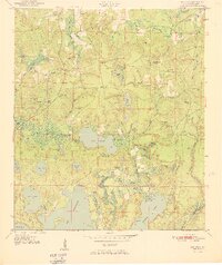 Gap Pond topographic map thumbnail