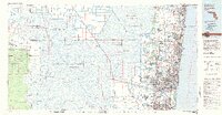 Fort Lauderdale 1981 topographic map thumbnail