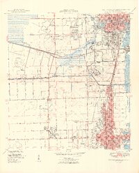Fort Lauderdale South 1949 topographic map thumbnail