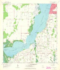 Fort Myers SW 1958 topographic map thumbnail