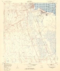 Green Cove Springs 1949 topographic map thumbnail