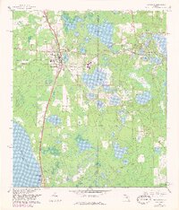 Hawthorne 1966 topographic map preview