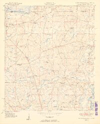 Hobbs Cross Roads 1950 topographic map thumbnail