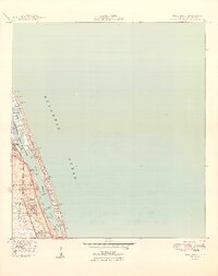 Hobe Sound 1949 topographic map thumbnail