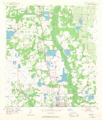 Homeland 1952 topographic map thumbnail