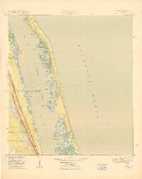 Indrio 1950 topographic map thumbnail
