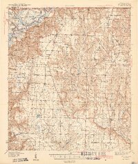 Jay 1943 topographic map thumbnail