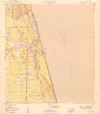 Jupiter 1950 topographic map thumbnail