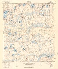 Keuka 1949 topographic map thumbnail