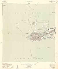 Key West 1943 topographic map preview