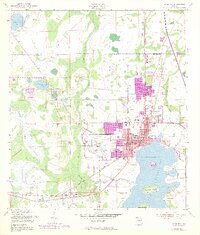 Kissimmee 1953 topographic map thumbnail