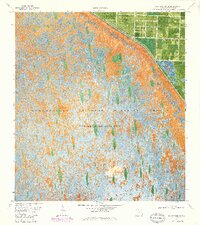 Loxahatchee SE 1970 topographic map thumbnail