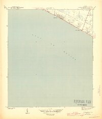 Laguna Beach 1943 topographic map thumbnail