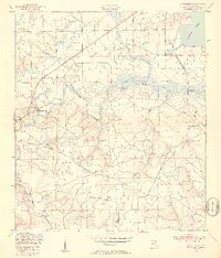 Middleburg 1949 topographic map thumbnail