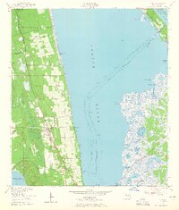 Mims 1949 topographic map thumbnail