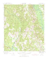 Muscogee 1941 topographic map thumbnail