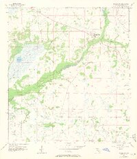 Myakka City 1956 topographic map thumbnail