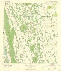 Narcoossee SE 1953 topographic map thumbnail