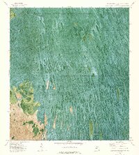 North of Fortymile Bend 1973 topographic map thumbnail