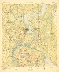 Palatka 1915 topographic map thumbnail