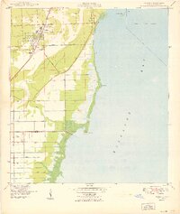 Perrine 1949 topographic map thumbnail