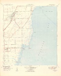Perrine 1949 topographic map thumbnail