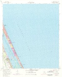 Port Orange 1956 topographic map thumbnail