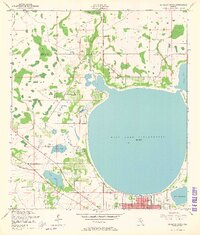 St. Cloud North 1953 topographic map preview