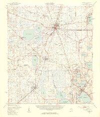 Starke 1949 topographic map thumbnail