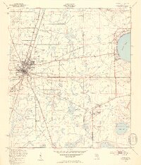 Starke 1949 topographic map preview