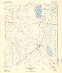 Waldo 1949 topographic map preview