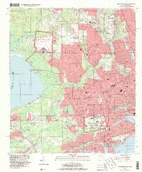 West Pensacola 1994 topographic map thumbnail