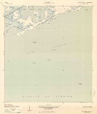 Saddlebunch Keys 1943 topographic map thumbnail