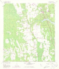 Samsula 1952 topographic map thumbnail