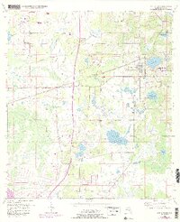 San Antonio 1954 topographic map thumbnail