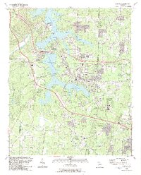 Acworth 1992 topographic map thumbnail