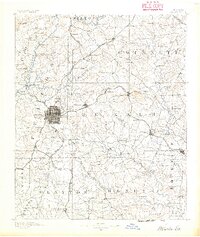 Atlanta 1890 topographic map thumbnail