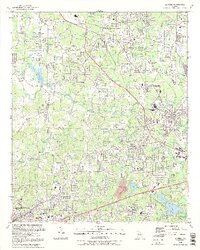 Austell 1992 topographic map thumbnail