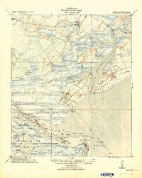 Bluffton 1920 topographic map thumbnail