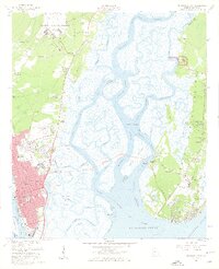 Brunswick East 1956 topographic map thumbnail