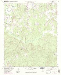 Calhoun NE 1972 topographic map thumbnail