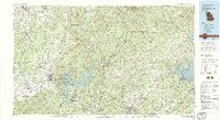 Cartersville 1981 topographic map thumbnail