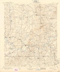 Cartersville 1896 topographic map thumbnail
