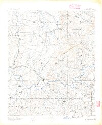 Cartersville 1890 topographic map thumbnail