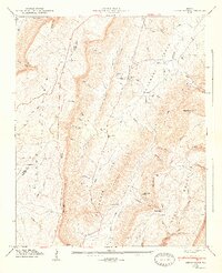 Cedar Grove 1947 topographic map thumbnail