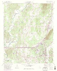 Chatsworth 1972 topographic map thumbnail